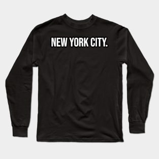 New York City Long Sleeve T-Shirt